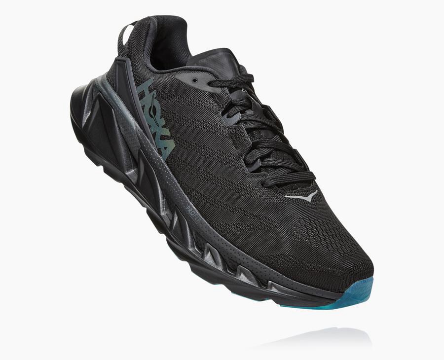 Hoka One One Mens Running Shoes - Elevon 2 - Black - NMIA28564